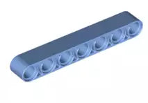 LEGO Technic 32524 Liftarm 1x7, mittelblau