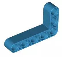 LEGO Technic 32526 Liftarm 3x5 L-Form, dunkel-azurblau