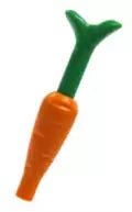 LEGO Essen&Trinken 33172ac01 Karotte komplett , orange/knallgrün