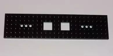 LEGO Eisenbahn 92088 Platte 6x24, schwarz