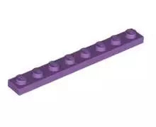 LEGO Platten 3460 Platte 1x8, mittel-lavendel