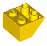 LEGO Schrägsteine 3660 Dachstein invers 45° 2x2, gelb