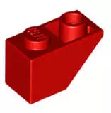 LEGO Schrägsteine 3665 Dachstein invers 45° 2x1, rot