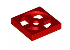 LEGO Gelenke 3680 Drehkranz 2x2 Unterteil, rot