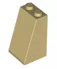 LEGO Schrägsteine 3684 Dachstein 75° 2x2x3, beige