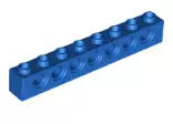 LEGO Technic 3702 Technikstein 1x8, blau