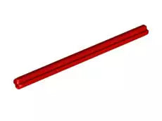 LEGO Technic 3707 Achse 8L, rot