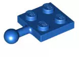 LEGO Sonderplatten 3731 Platte 2x2 mit Kugel, blau