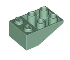 LEGO Schrägsteine 3747b Dachstein invers 33° 3x2, sandgrün