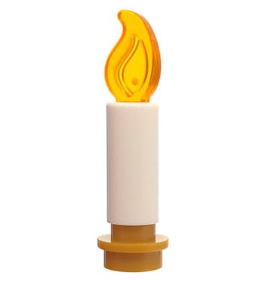 LEGO Micro-Sets 37762ac02 Kerze mit Flamme auf Kerzenständer