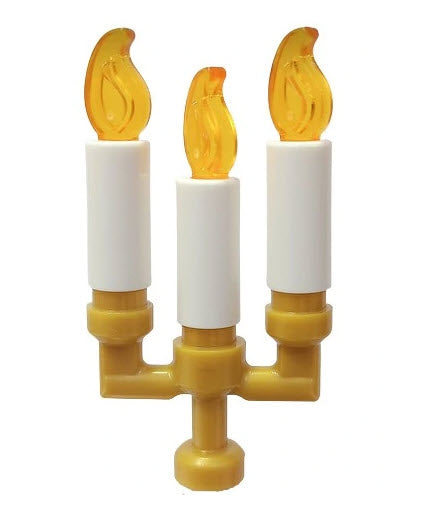 LEGO Micro-Sets 37762ac03 Kerzenständer 3-armig mit Kerzen