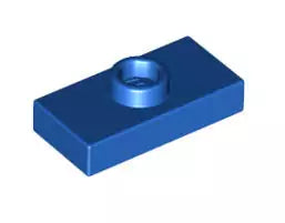LEGO Fliesen 3794 Fliese 1x2 mit Noppe, blau