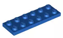 LEGO Platten 3795 Platte 2x6, blau