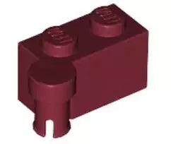 LEGO Gelenke 3830 Scharnierstein-Oberteil 1x2, dunkelrot
