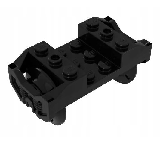 LEGO Eisenbahn 38339c01 Zugachse komplett, schwarz