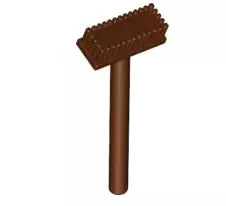 LEGO Minifiguren Zubehör 3836 Besen, rotbraun