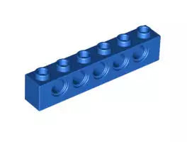 LEGO Technic 3894 Technikstein 1x6, blau
