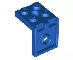 LEGO Sonderplatten 3956 Halter 2x2/2x2, blau