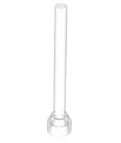 LEGO Stangen 3957b Antenne 1x4, transparent-klar