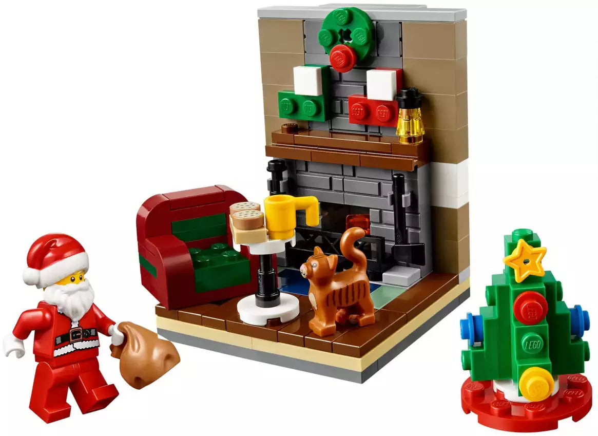 Artikelname LEGO Creator 40125 Besuch des Weihnachtsmanns, Inhalt