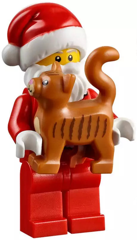 Artikelname LEGO Creator 40125 Besuch des Weihnachtsmannsm Minifigur und katze