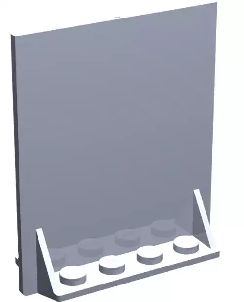LEGO Türen und Fenster 40249 Drehtür, hellgrau