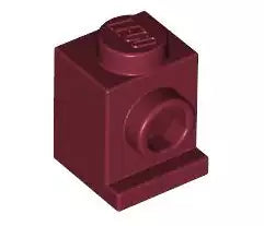 LEGO Sondersteine 4070 Lampenstein 1x1, dunkelrot
