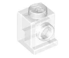 LEGO Sondersteine 4070 Lampenstein 1x1, transparent-klar