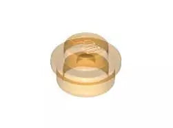 LEGO Platten 4073 Platte rund 1x1, transparent-orange