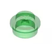 LEGO Platten 4073 Platte rund 1x1, transparent-grün