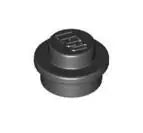 LEGO Platten 4073 Platte rund 1x1, schwarz