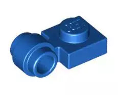 LEGO Sonderplatten 4081b Platte 1x1 mit Lampenhalter, blau