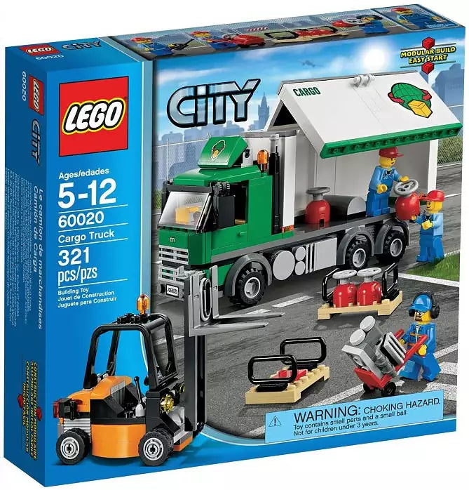 LEGO City 60020 LKW mit Gabelstapler