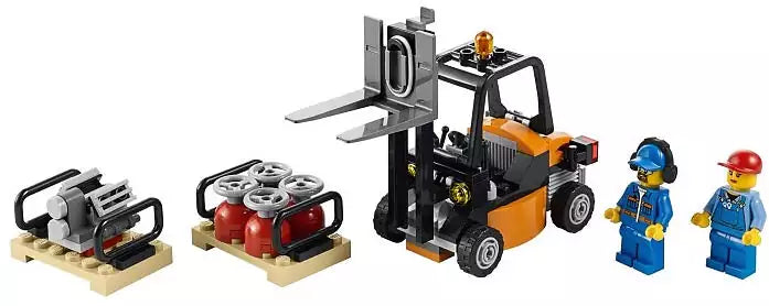 LEGO City 60020 LKW mit Gabelstapler