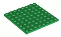LEGO Platten 41539 Platte 8x8, grün