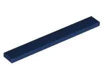 LEGO Fliesen 4162 Fliese 1x8, dunkelBlau