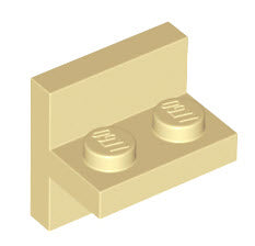 LEGO Sonderplatten 41682 Halter 2x2/1x2 zentriert, beige