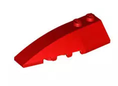 LEGO Schrägsteine 41748 Keil 6x2 links, rot