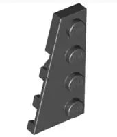 LEGO Sonderplatten 41770 Keilplatte 4x2 Links, schwarz