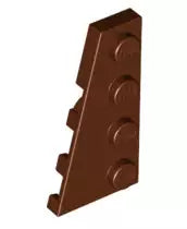LEGO Sonderplatten 41770 Keilplatte 4x2 Links, rotbraun