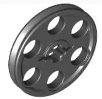 LEGO Technic 4185 Riemenscheibe, schwarz