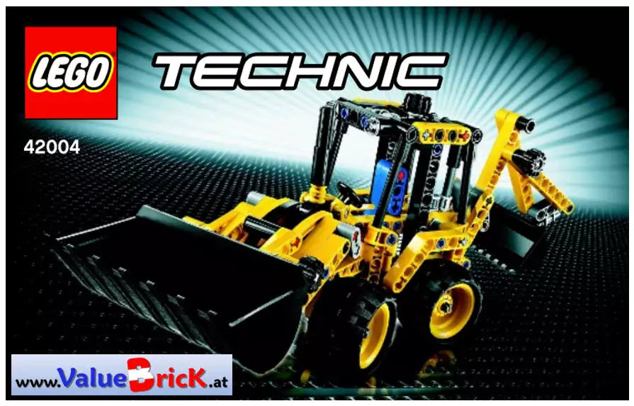 LEGO Technic BAUANLEITUNG 42004 Mini-Baggerlader