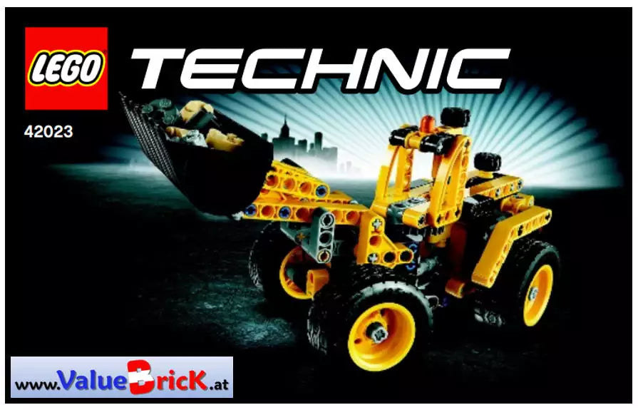 bauanleitung lego technic 42023