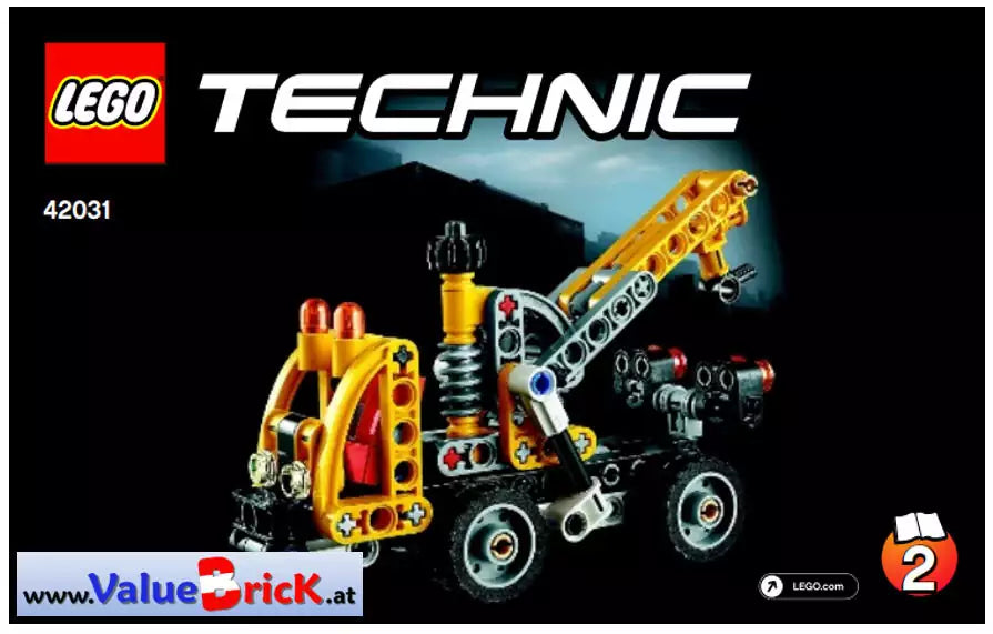 bauanleitung lego technic 42031