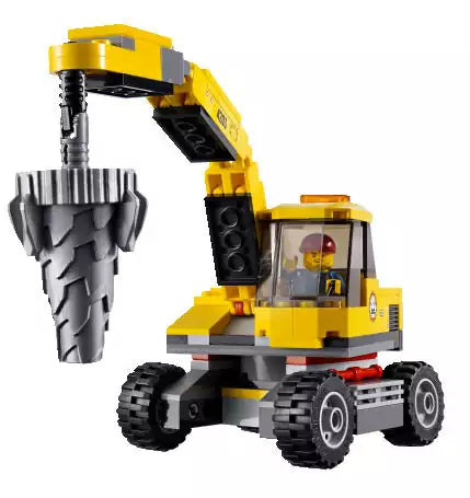 LEGO City 4203 Grubenbagger mit Transporter