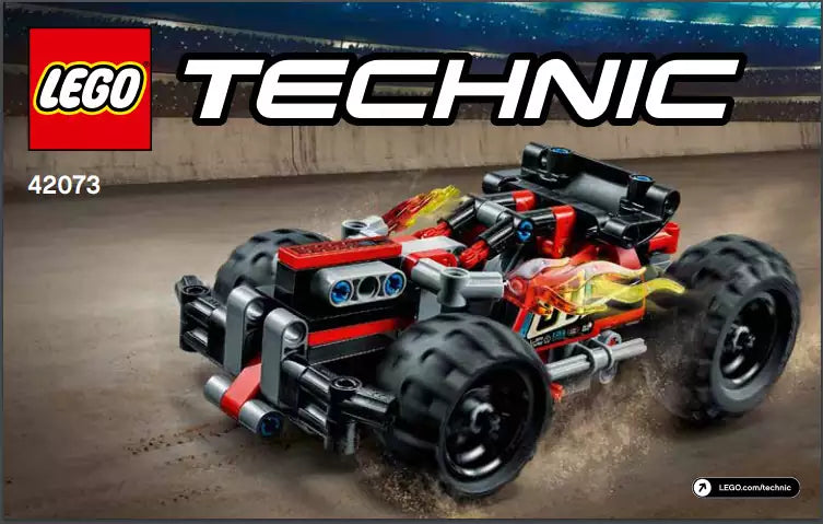 LEGO Technic BAUANLEITUNG 42073 BUMMS!