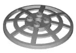 LEGO Schüssel 4285b Radar-Schüssel 6x6 invertiert, hellgrau