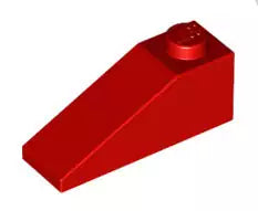 LEGO Schrägsteine 4286 Dachstein 33° 3x1, rot