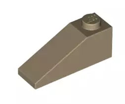 LEGO Schrägsteine 4286 Dachstein 33° 3x1, dunkelbeige