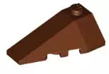 LEGO Sondersteine 43710 Keilstein 2x4, dreifach abgeschrägt, links, rotbraun